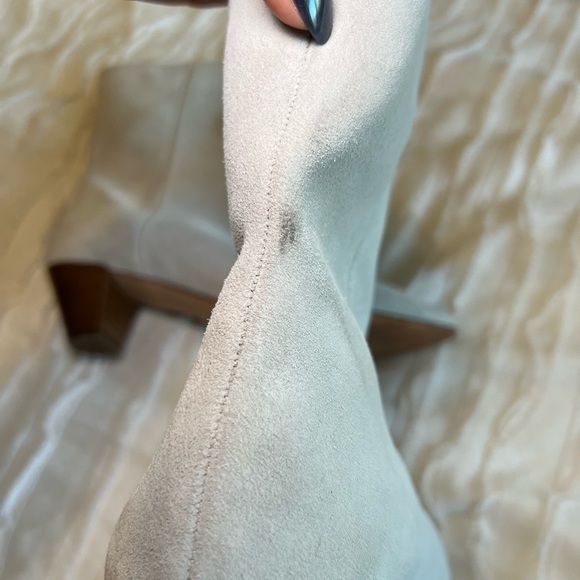 Something Navy Suede Boots - Picture 8 of 10